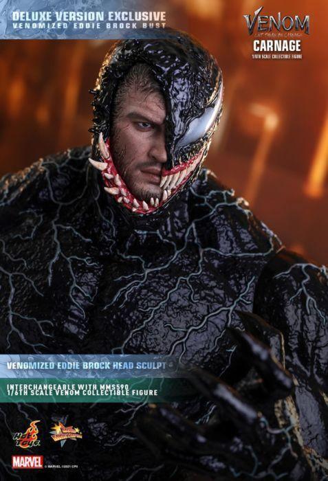 HOTMMS620 Venom 2: Let There Be Carnage - Carnage Deluxe 1:6 Scale Collectable Action Figure Set - Hot Toys - Titan Pop Culture