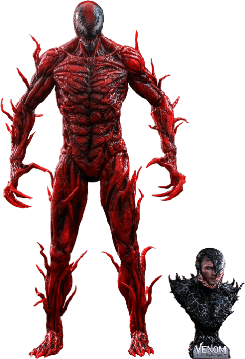 HOTMMS620 Venom 2: Let There Be Carnage - Carnage Deluxe 1:6 Scale Collectable Action Figure Set - Hot Toys - Titan Pop Culture