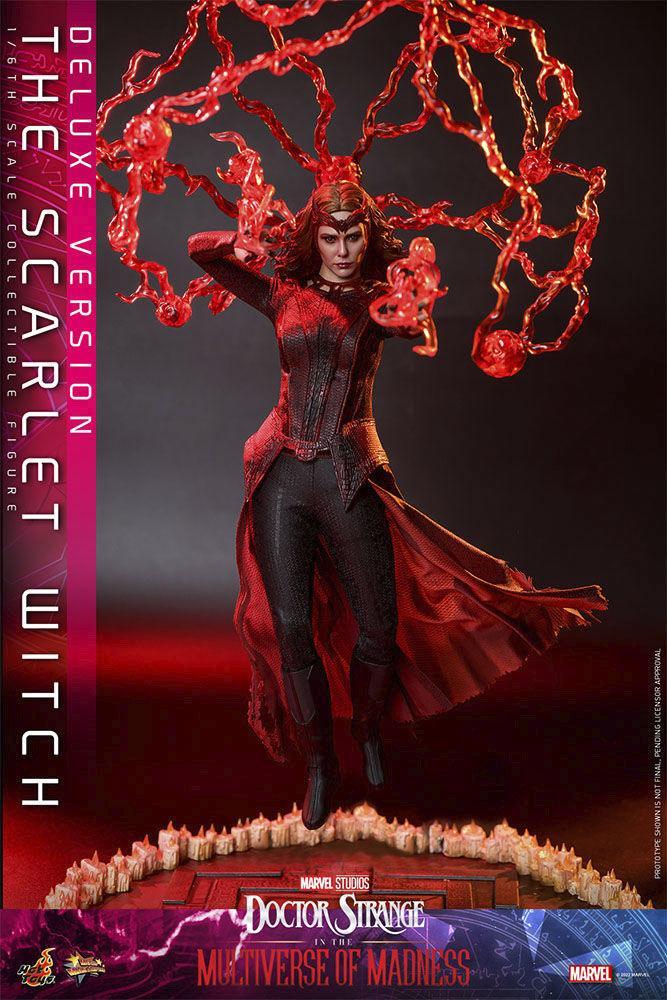 HOTMMS653 Doctor Strange 2: Multiverse of Madness - Scarlet Witch Deluxe 1:6 Scale Action Figure - Hot Toys - Titan Pop Culture
