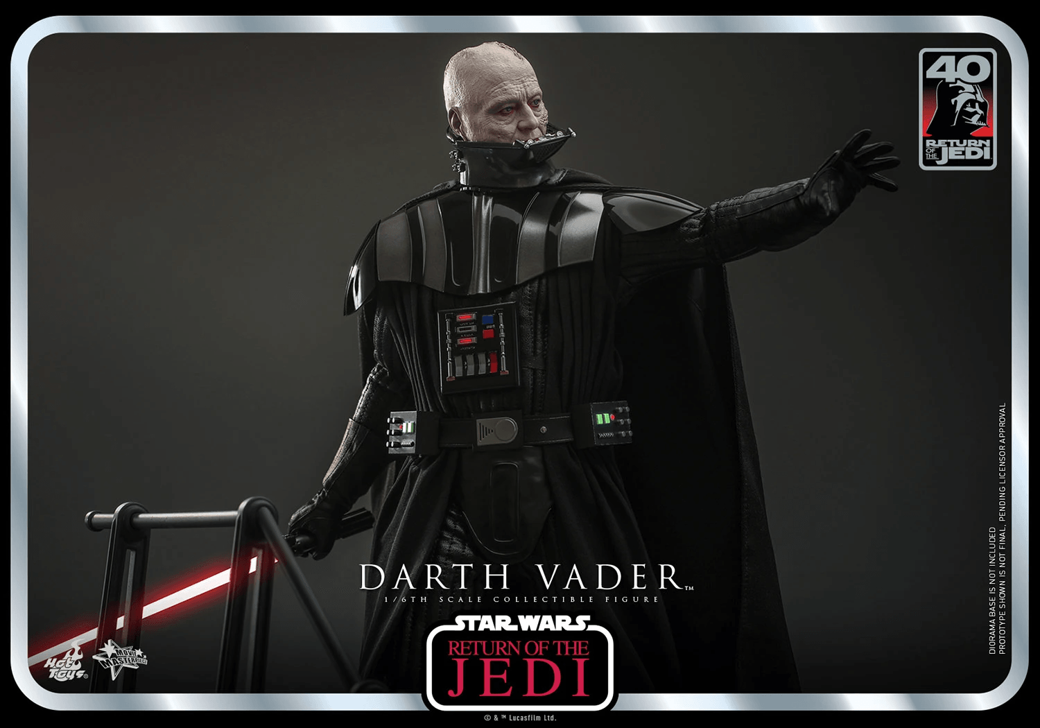 HOTMMS699 Star Wars: Return of the Jedi - Darth Vader 1:6 Scale Action Figure - Hot Toys - Titan Pop Culture