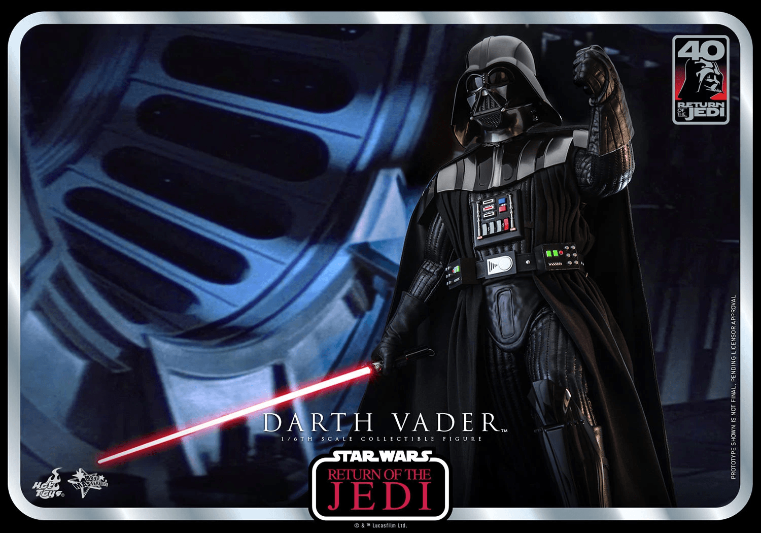 HOTMMS699 Star Wars: Return of the Jedi - Darth Vader 1:6 Scale Action Figure - Hot Toys - Titan Pop Culture