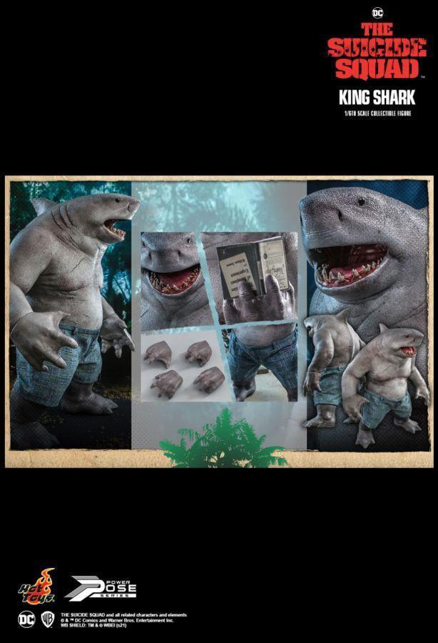 HOTPPS006 The Suicide Squad - King Shark 1:6 Scale Collectable Action Figure - Hot Toys - Titan Pop Culture