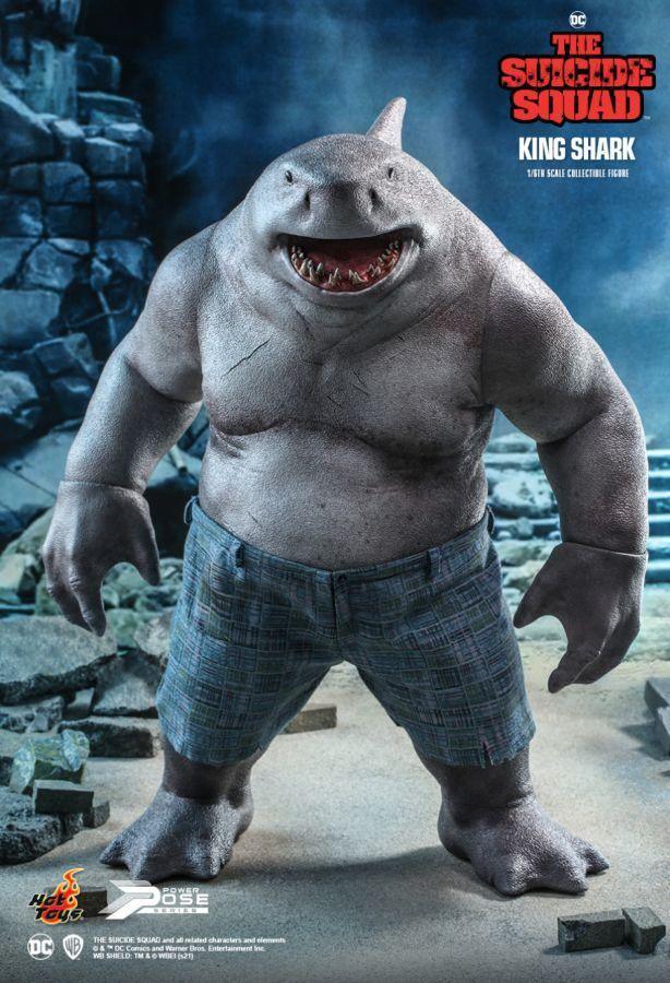 HOTPPS006 The Suicide Squad - King Shark 1:6 Scale Collectable Action Figure - Hot Toys - Titan Pop Culture