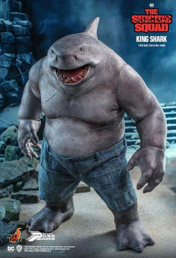 HOTPPS006 The Suicide Squad - King Shark 1:6 Scale Collectable Action Figure - Hot Toys - Titan Pop Culture