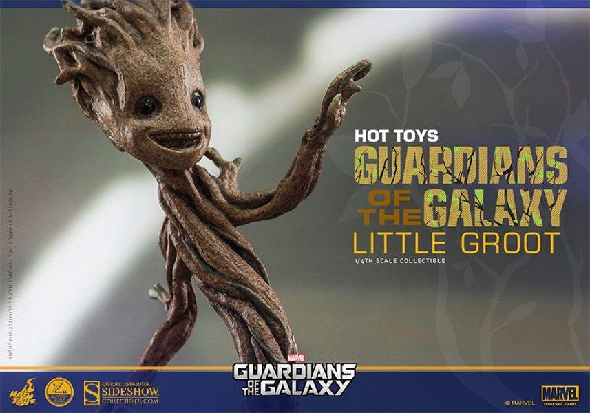 Guardians of the Galaxy (2014) - Little Groot 1:4 Scale Statue  Hot Toys Titan Pop Culture