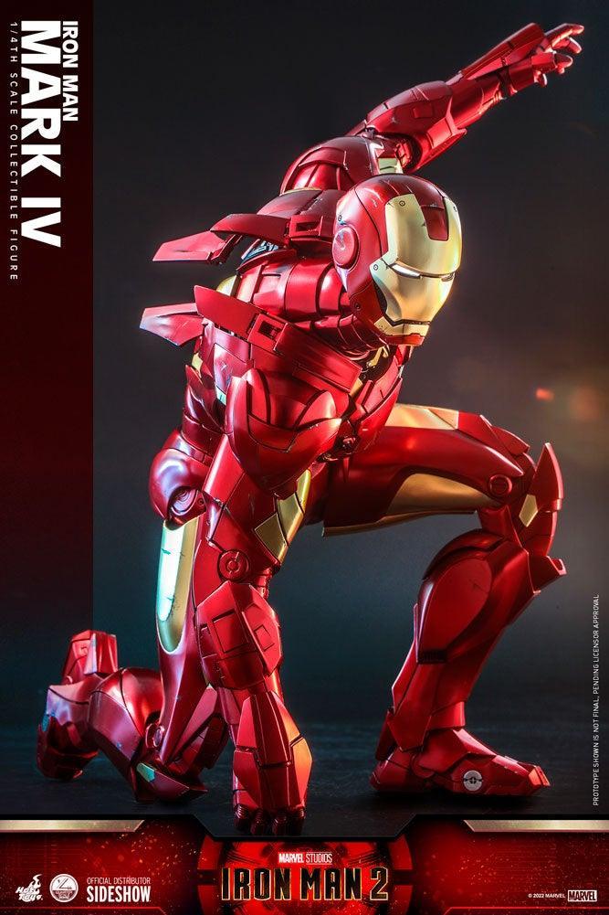 HOTQS020 Iron Man 2 - Mark IV 1:4 Scale Action Figure - Hot Toys - Titan Pop Culture