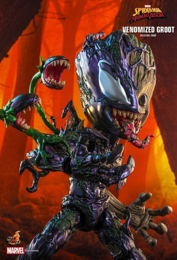 HOTTMS027 Venom - Venomized Groot 1:6 Scale Action Figure - Hot Toys - Titan Pop Culture