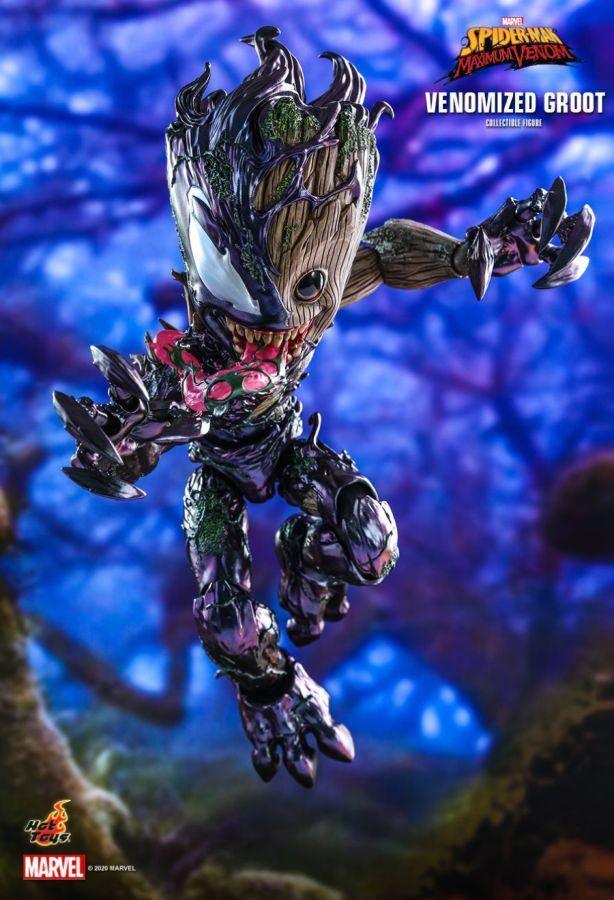 HOTTMS027 Venom - Venomized Groot 1:6 Scale Action Figure - Hot Toys - Titan Pop Culture