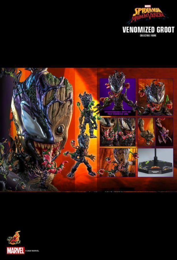 HOTTMS027 Venom - Venomized Groot 1:6 Scale Action Figure - Hot Toys - Titan Pop Culture