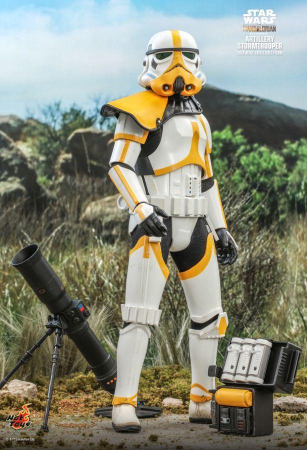 HOTTMS047 Star Wars: The Mandalorian - Artillery Stormtrooper 1:6 Scale 12" Action Figure - Hot Toys - Titan Pop Culture