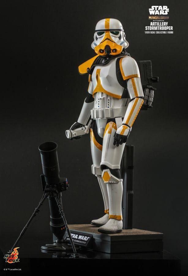 HOTTMS047 Star Wars: The Mandalorian - Artillery Stormtrooper 1:6 Scale 12" Action Figure - Hot Toys - Titan Pop Culture
