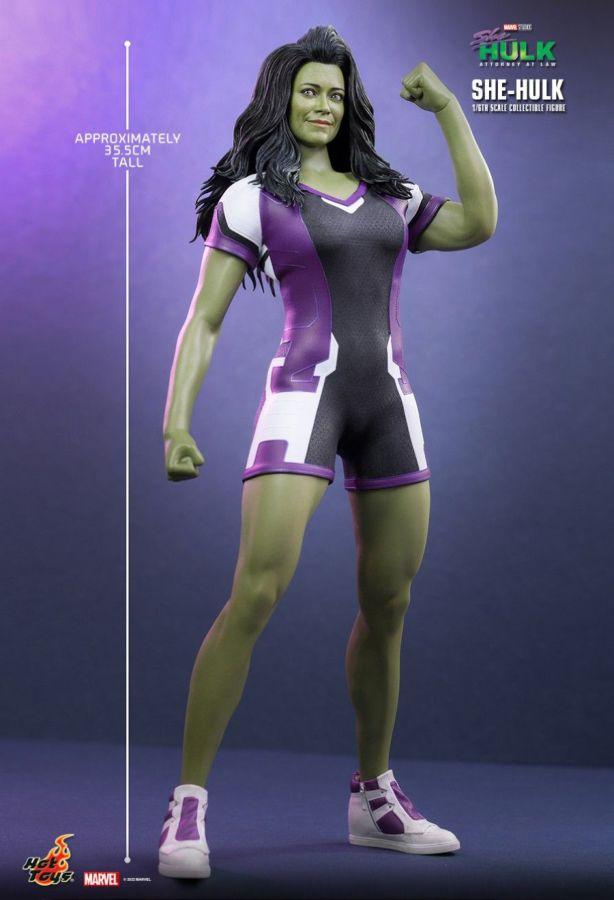 HOTTMS093 She-Hulk (TV) - She-Hulk 1:6 Figure - Hot Toys - Titan Pop Culture