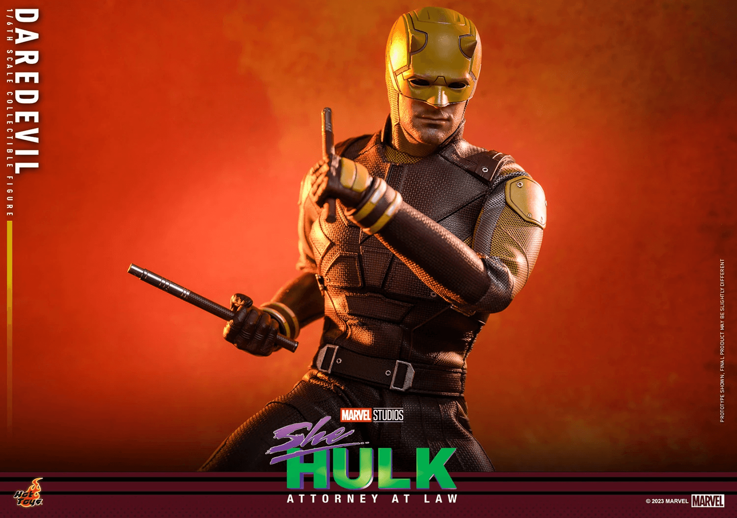 HOTTMS096 She-Hulk (TV) - Daredevil 1:6 Scale Action Figure - Hot Toys - Titan Pop Culture