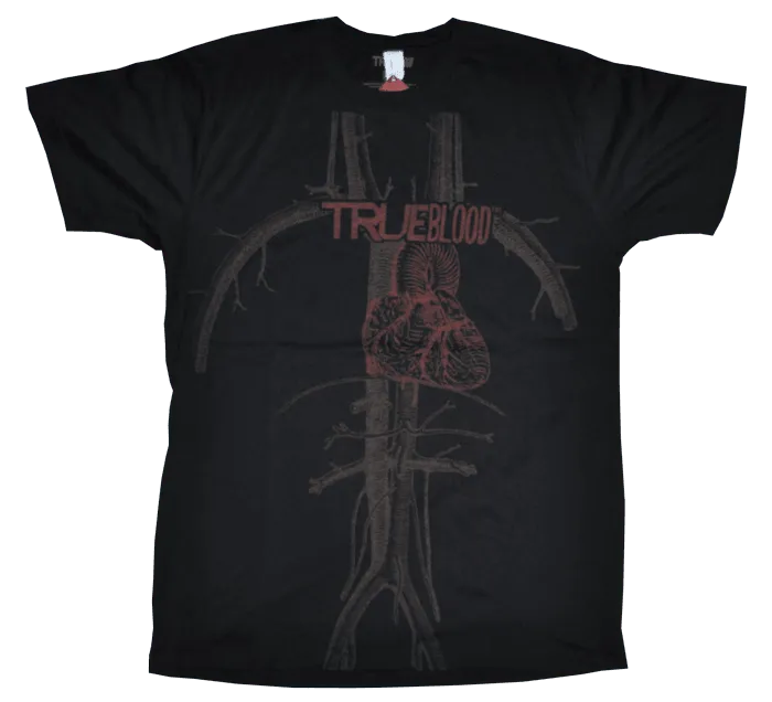 IKO0068S True Blood - Heart Logo Male T-Shirt S - Ikon Collectables - Titan Pop Culture