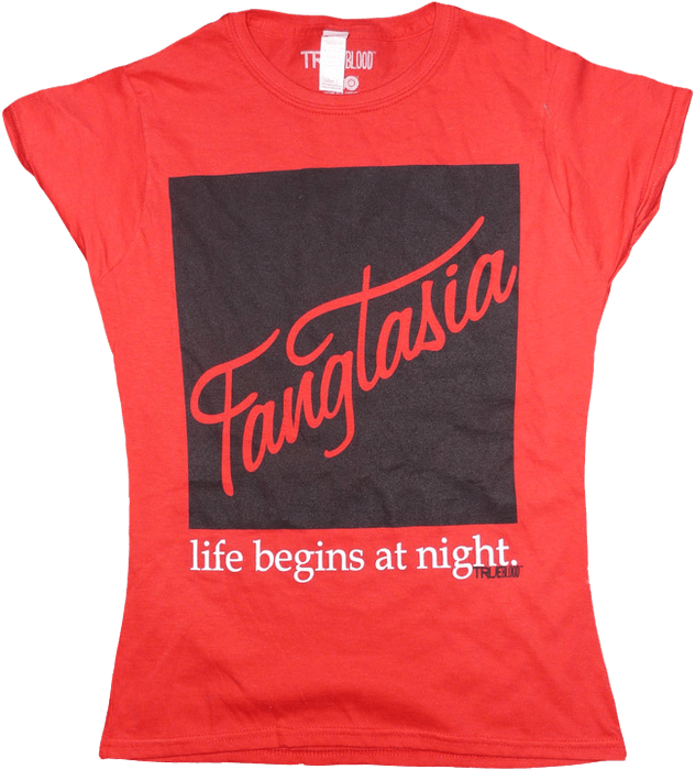 IKO0169S True Blood - Fangtasia Red Female T-Shirt S - Ikon Collectables - Titan Pop Culture