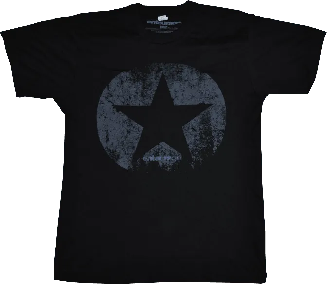 IKO0213M Entourage - Star Black Blend Male T-Shirt M - Ikon Collectables - Titan Pop Culture