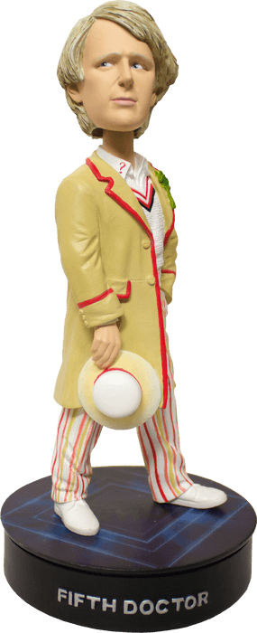 IKO0265 Doctor Who - 5th Doctor Bobble Head w/ Light Base - Ikon Collectables - Titan Pop Culture