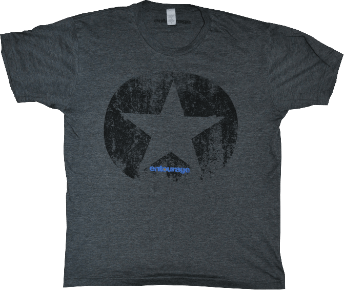 IKO0270S Entourage - Star Charcoal Blend Male T-Shirt S - Ikon Collectables - Titan Pop Culture