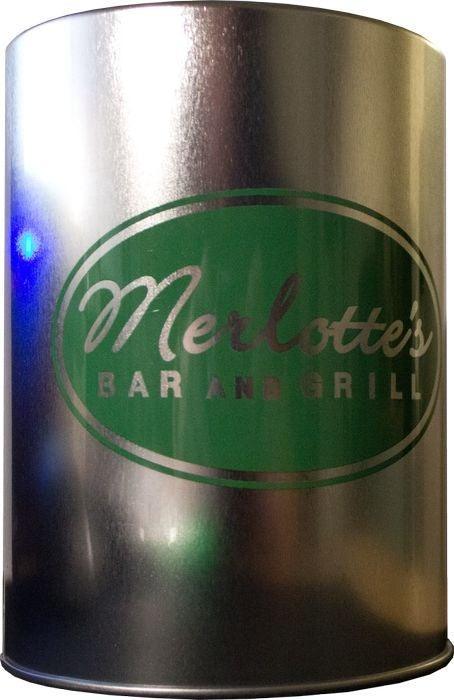 IKO0340 True Blood - Merlotte's Bar Metal Can Cooler - Ikon Collectables - Titan Pop Culture