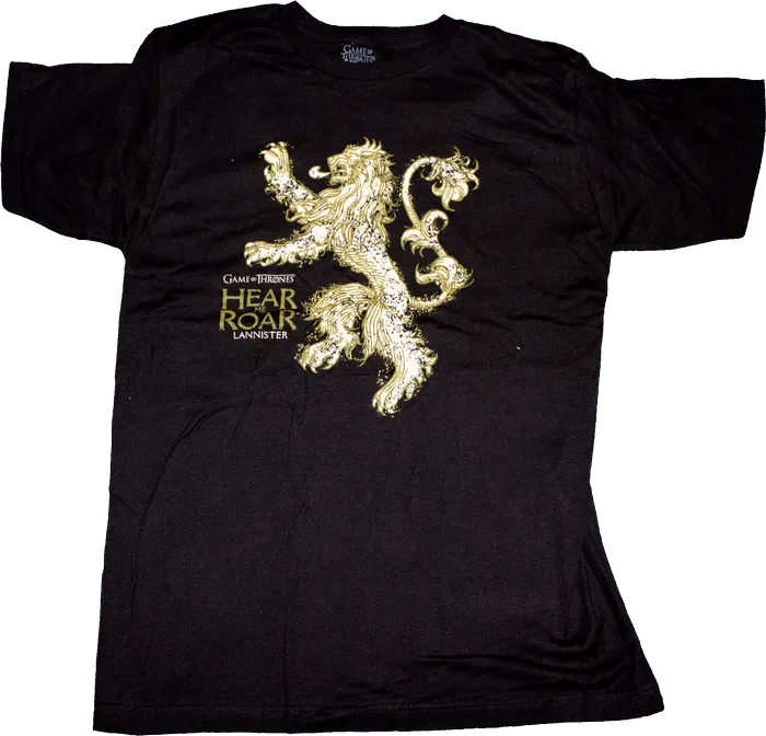 IKO0443S Game of Thrones - Lannister Male T-Shirt S - Ikon Collectables - Titan Pop Culture