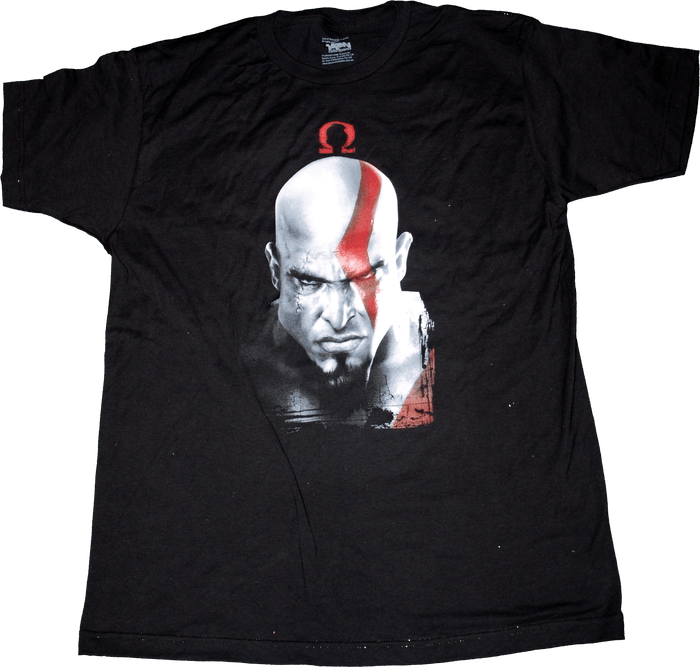 IKO0517XL God of War - Kratos & Omega Symbol T-Shirt XL - Ikon Collectables - Titan Pop Culture