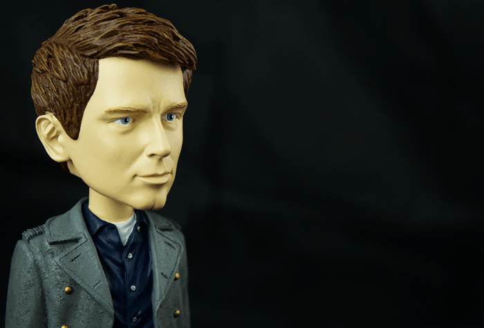IKO0590 Doctor Who - Jack Harkness Bobble Head - Ikon Collectables - Titan Pop Culture