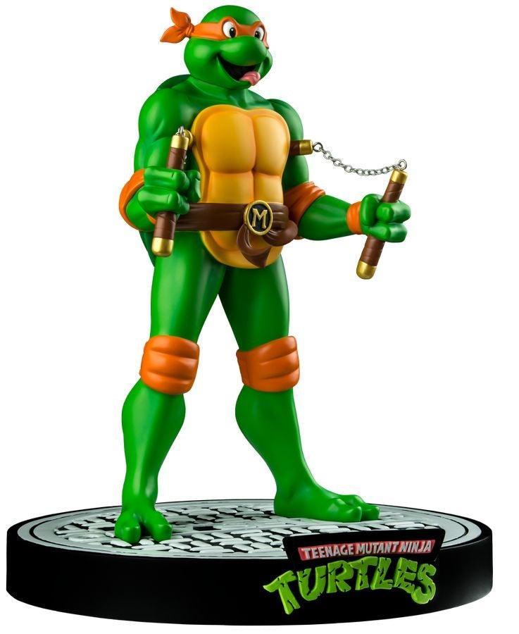 IKO0602 Teenage Mutant Ninja Turtles - Michelangelo 12" Limited Edition Statue - Ikon Collectables - Titan Pop Culture