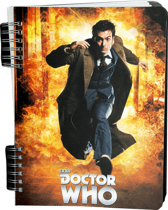 IKO0616 Doctor Who - Tenth Doctor Lenticular Journal - Ikon Collectables - Titan Pop Culture