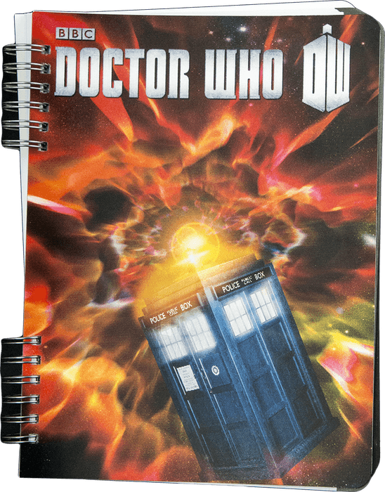 IKO0617 Doctor Who - TARDIS Lenticular Journal - Ikon Collectables - Titan Pop Culture