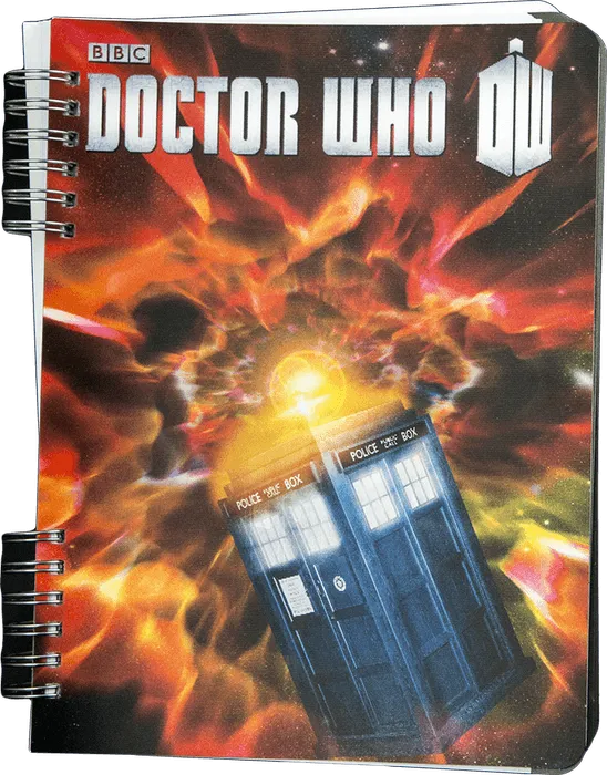 IKO0617 Doctor Who - TARDIS Lenticular Journal - Ikon Collectables - Titan Pop Culture