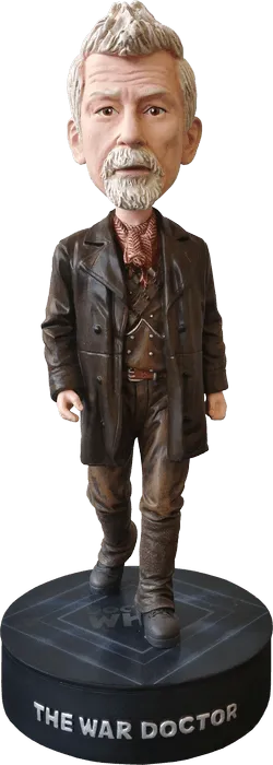 IKO0618 Doctor Who - The War Doctor with Light Base Bobble Head - Ikon Collectables - Titan Pop Culture