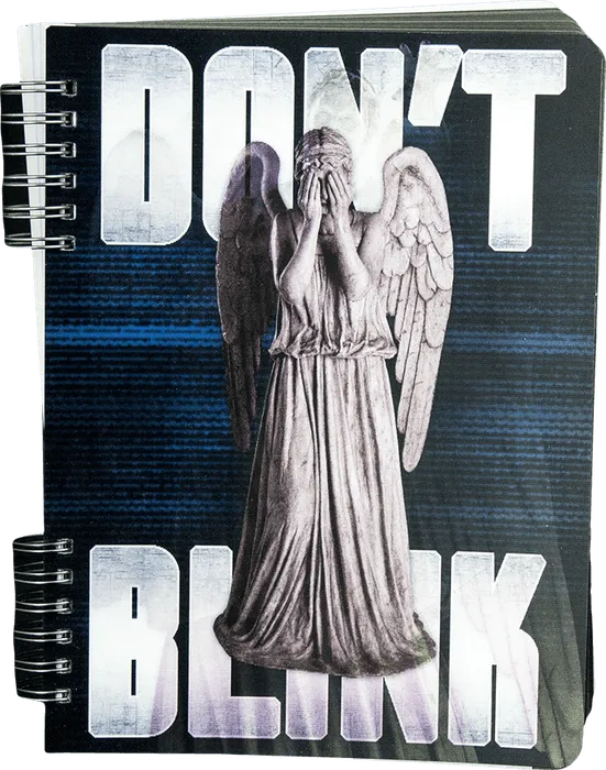 IKO0639 Doctor Who - Don't Blink Lenticular Journal - Ikon Collectables - Titan Pop Culture