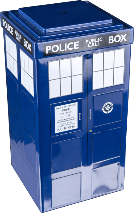 IKO0640 Dr Who - TARDIS Tin Storage Box - Ikon Collectables - Titan Pop Culture