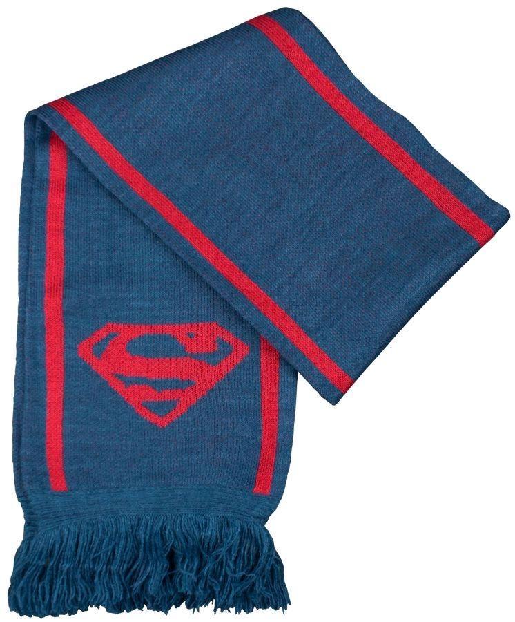IKO0749 Superman - Logo Scarf - Ikon Collectables - Titan Pop Culture