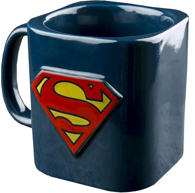IKO0760 Superman - Superman 3D Logo Mug - Ikon Collectables - Titan Pop Culture