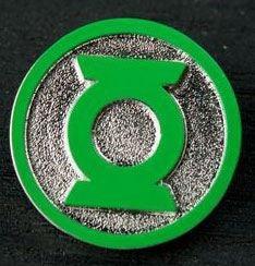 IKO0856 Green Lantern - Logo Colour Enamel Lapel Pin - Ikon Collectables - Titan Pop Culture