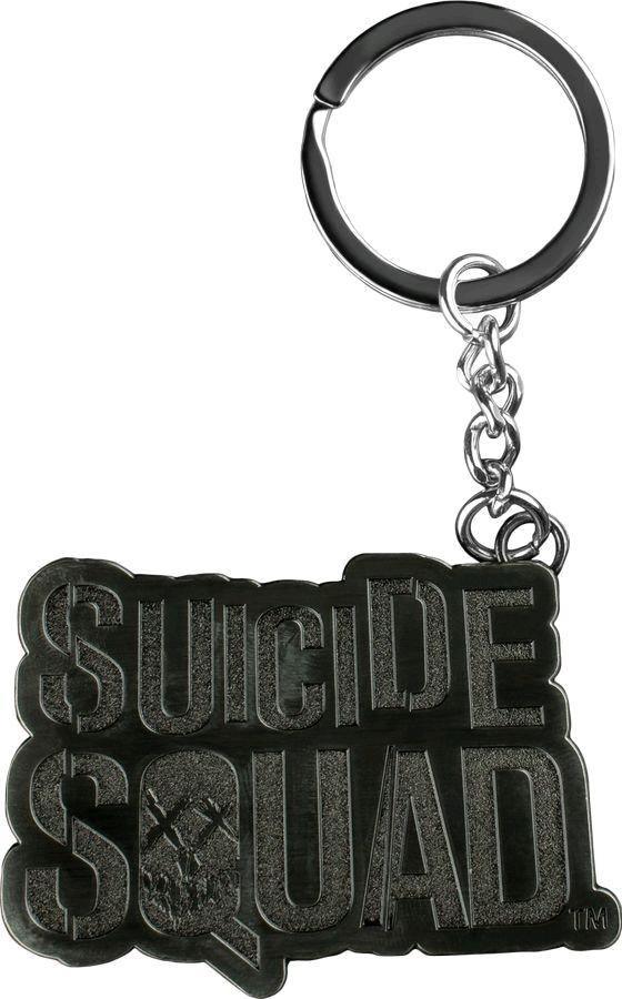 IKO0879 Suicide Squad - Logo Metal Keychain - Ikon Collectables - Titan Pop Culture