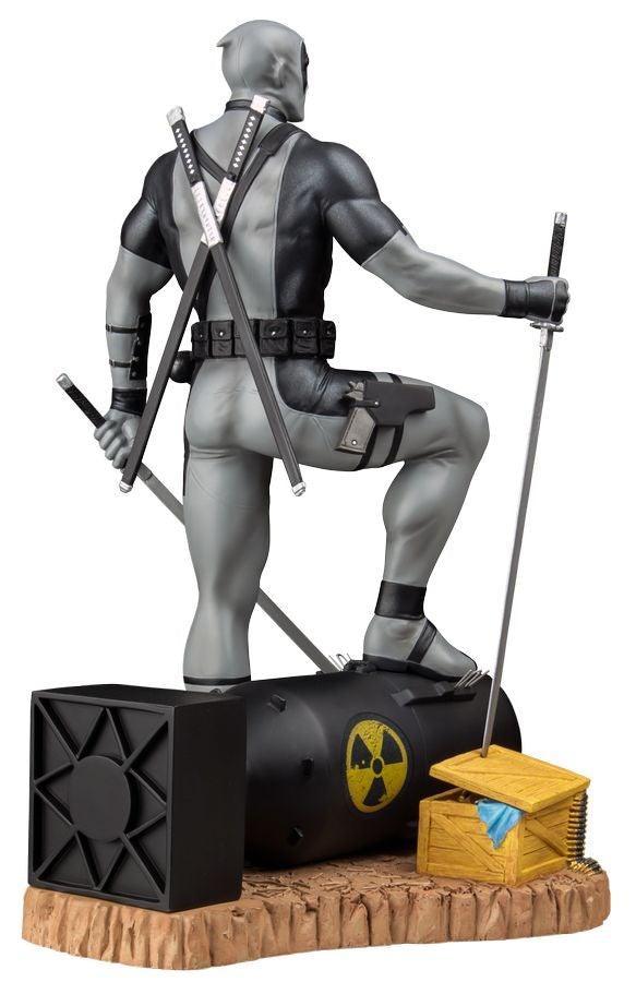 IKO0930 Deadpool - X-Force Deadpool on Atom Bomb Statue Variant - Ikon Collectables - Titan Pop Culture