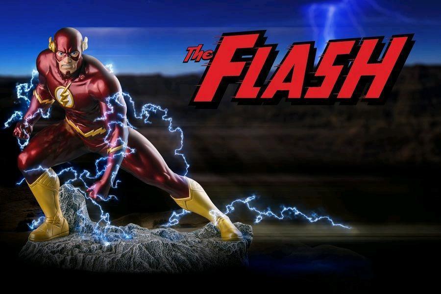 IKO0937 The Flash - New 52 Flash 1:6 Scale Metallic Statue - Ikon Collectables - Titan Pop Culture