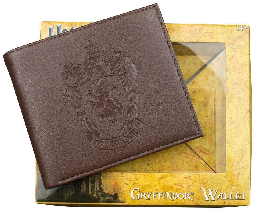 IKO0960 Harry Potter - Gryffindor Embossed Brown Wallet - Ikon Collectables - Titan Pop Culture