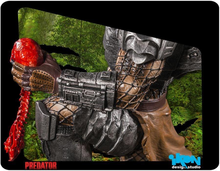 IKO0965 Predator - Predator 1:6 Scale Statue with Alternative Portrait - Ikon Design Studio - Titan Pop Culture