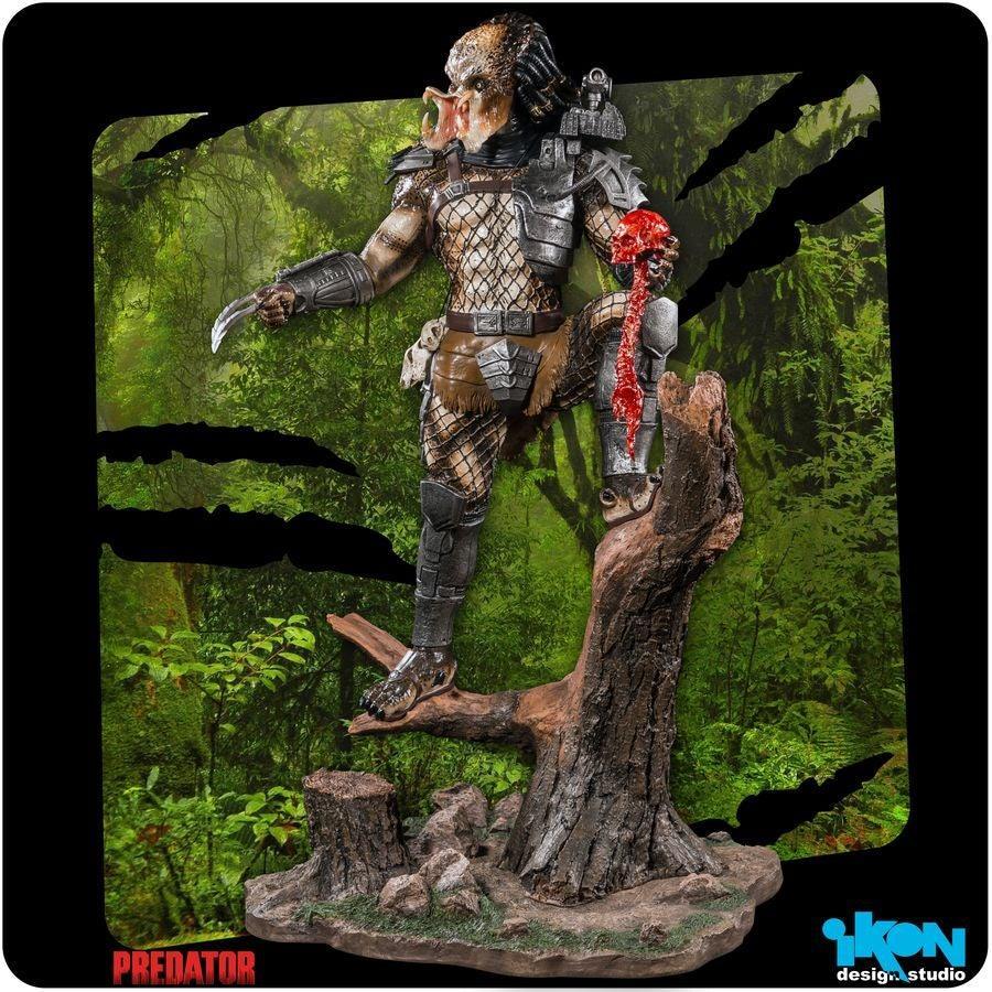 IKO0965 Predator - Predator 1:6 Scale Statue with Alternative Portrait - Ikon Design Studio - Titan Pop Culture