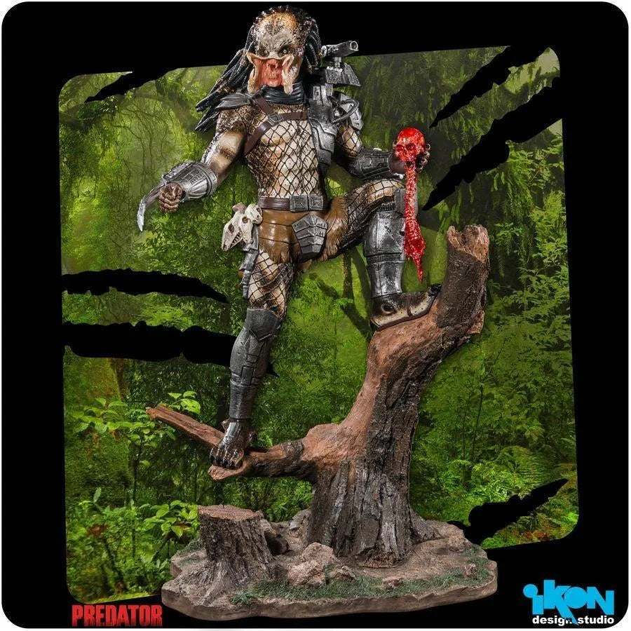 IKO0965 Predator - Predator 1:6 Scale Statue with Alternative Portrait - Ikon Design Studio - Titan Pop Culture