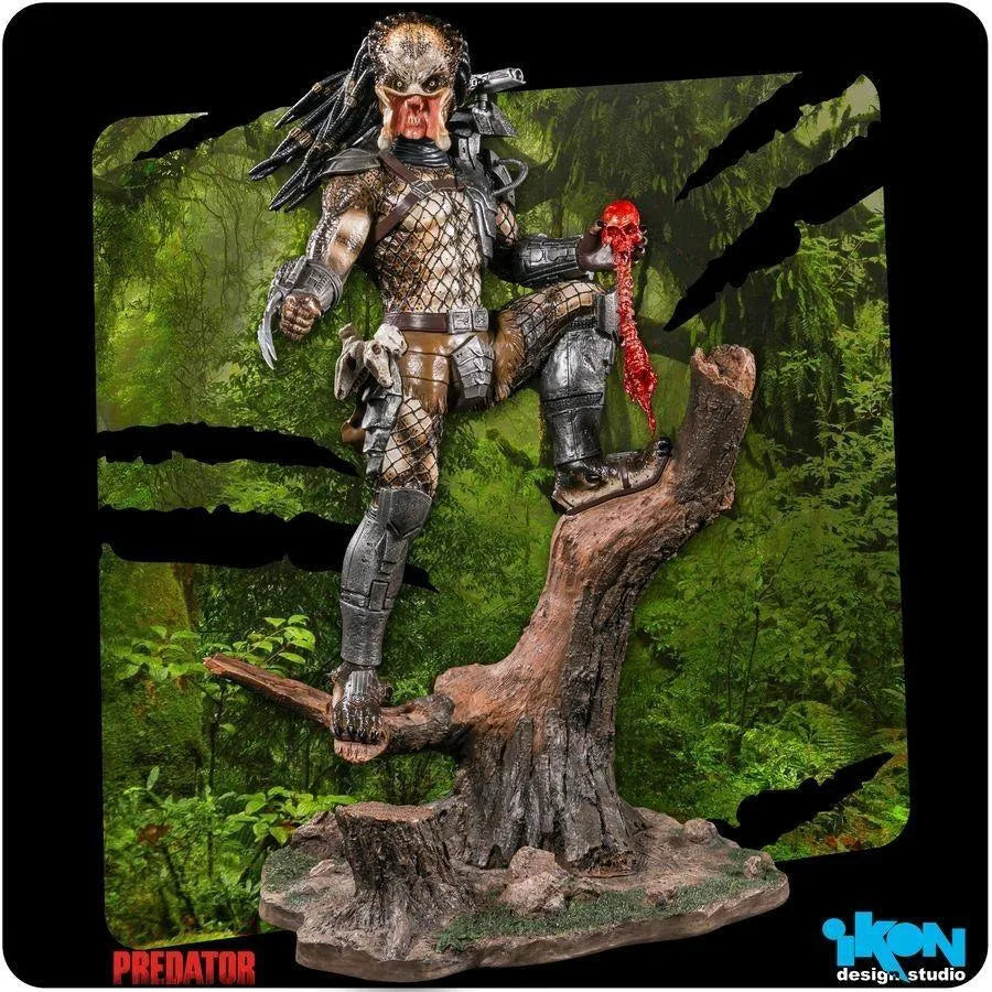 IKO0965 Predator - Predator 1:6 Scale Statue with Alternative Portrait - Ikon Design Studio - Titan Pop Culture