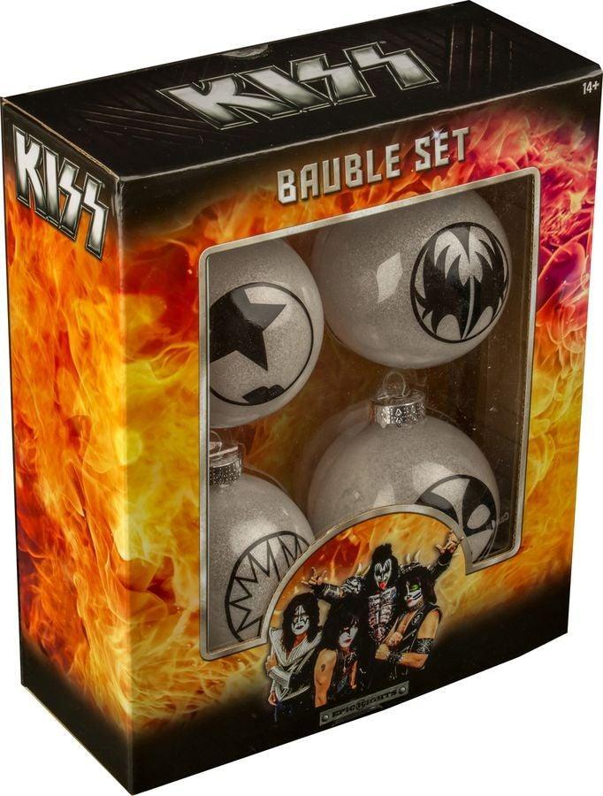 IKO1038 KISS - Bauble Set - Ikon Collectables - Titan Pop Culture