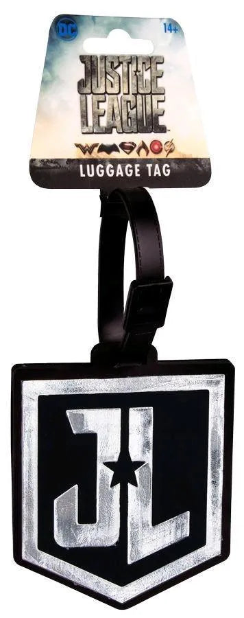 IKO1081 Justice League Movie - Logo Luggage Tag - Ikon Collectables - Titan Pop Culture