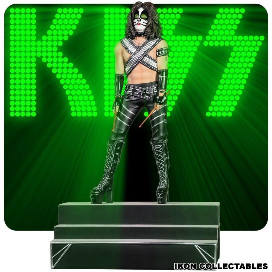 IKO1094 KISS - Catman Peter Criss 1:6 Scale Statue - Ikon Collectables - Titan Pop Culture