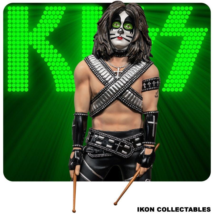 IKO1094 KISS - Catman Peter Criss 1:6 Scale Statue - Ikon Collectables - Titan Pop Culture