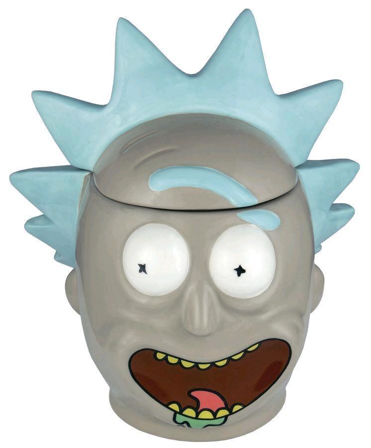 IKO1194 Rick & Morty - Rick 3D Mug with Lid - Ikon Collectables - Titan Pop Culture