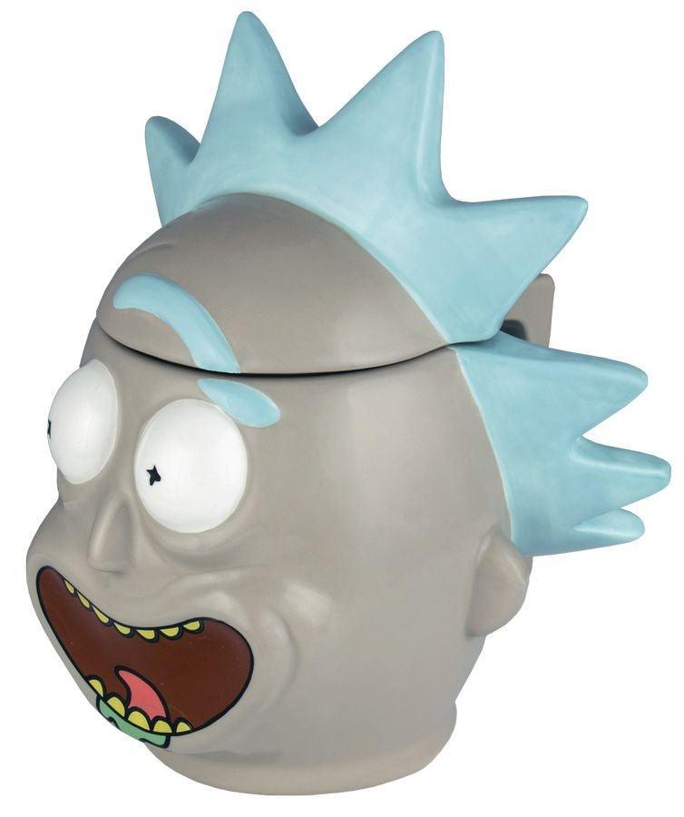 IKO1194 Rick & Morty - Rick 3D Mug with Lid - Ikon Collectables - Titan Pop Culture